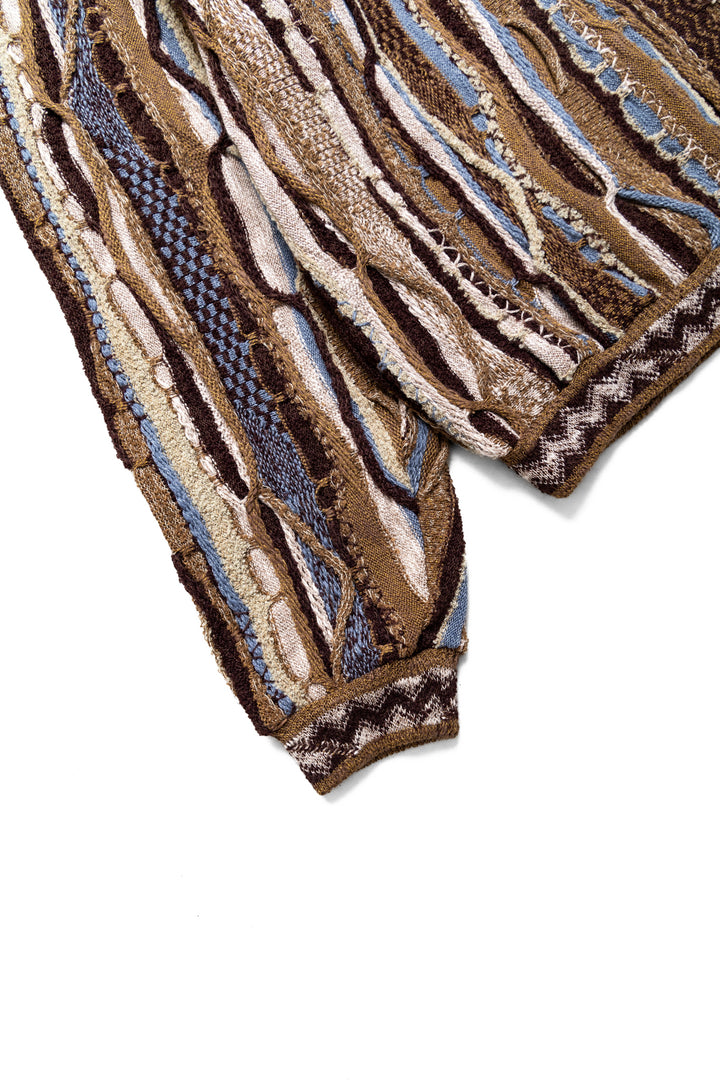 Kapital 7G Knit GAUDY Hood Sweater - Gold Brown – BLUE IN GREEN SOHO