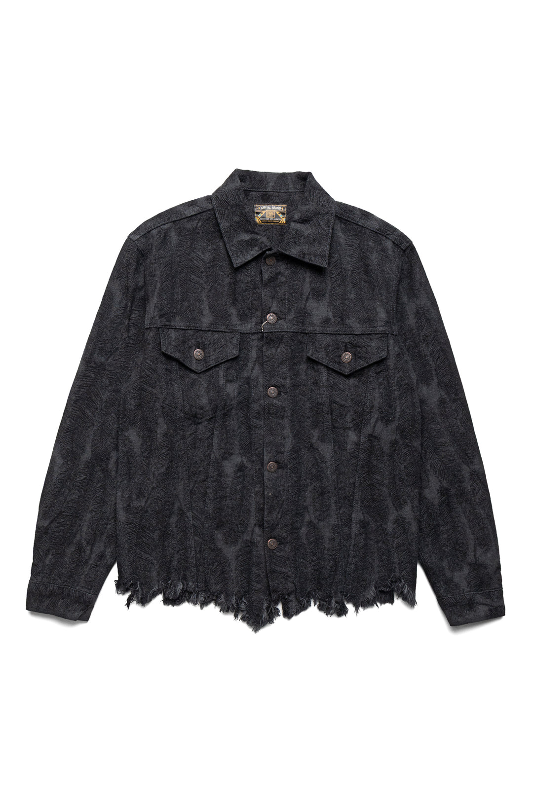 Kapital 12oz MAGPIE Denim 3rd JKT - Black x Black – BLUE IN GREEN SOHO