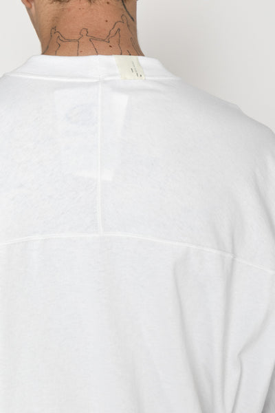N. HOOLYWOOD x Champion Crewneck Long Sleeve T - White