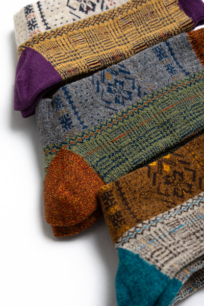 144 Yarns 2TONES FairIsle Socks