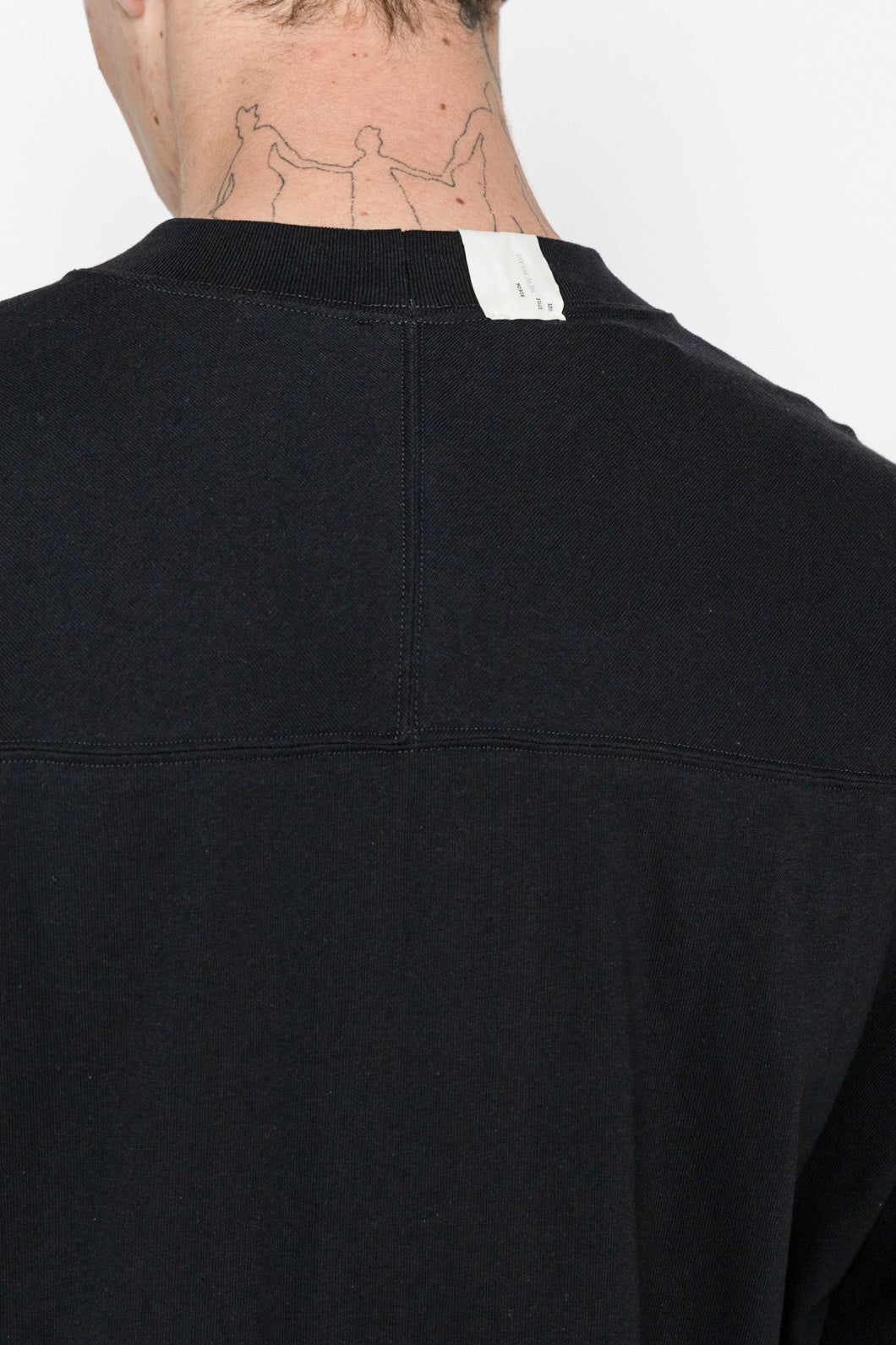 N. HOOLYWOOD x Champion Crewneck T-Shirt - Black