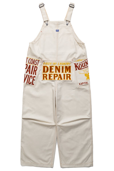 Light Canvas AD Overall - Ecru