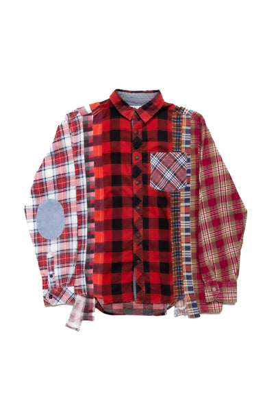 [Rebuild by Needles] Flannel Shirt -> 7 Cuts Shirt - S (1)