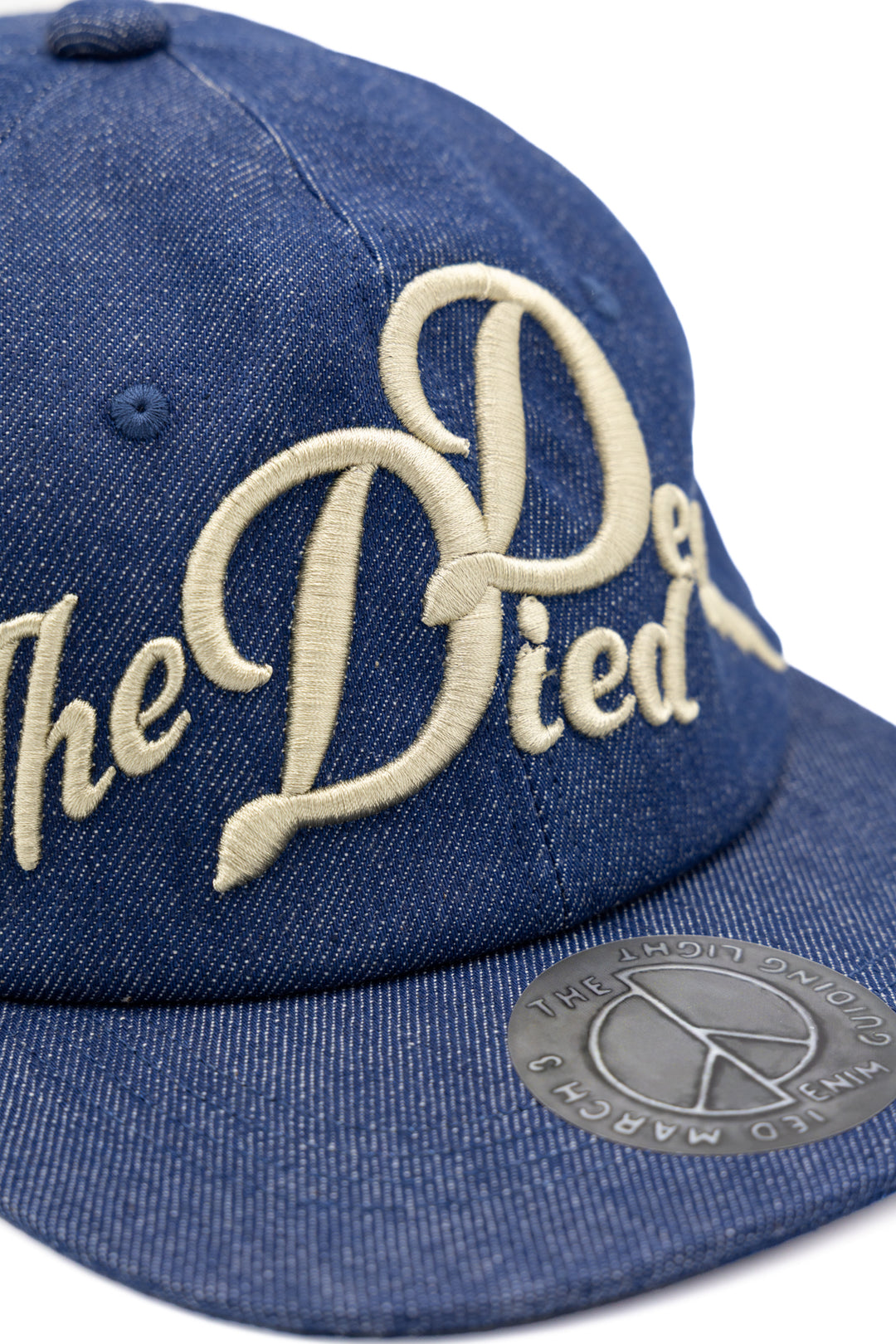 Kapital 11.5oz Denim Baseball Cap (The Denim Died Embroidery) Low