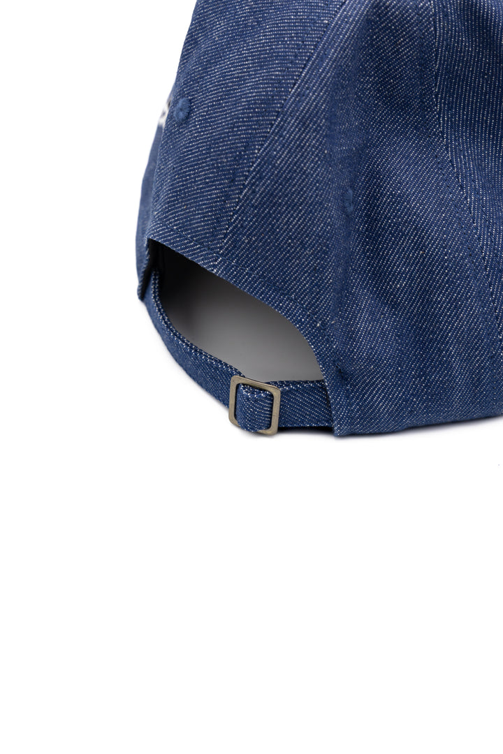 Kapital 11.5oz Denim Baseball Cap (The Denim Died Embroidery) Low