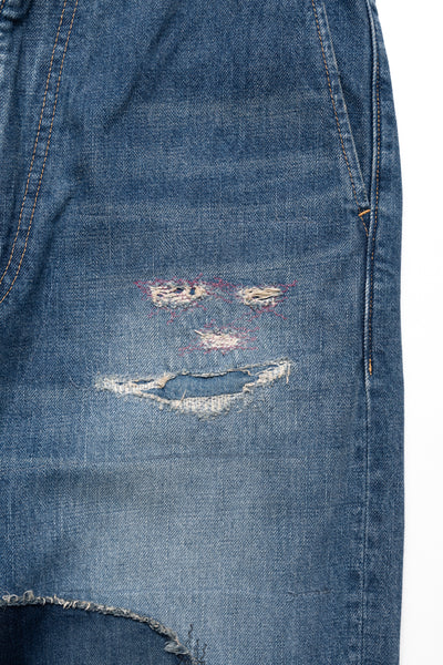 14oz Denim PORT Baggy Pants (HIPPIE Champetre Remake)