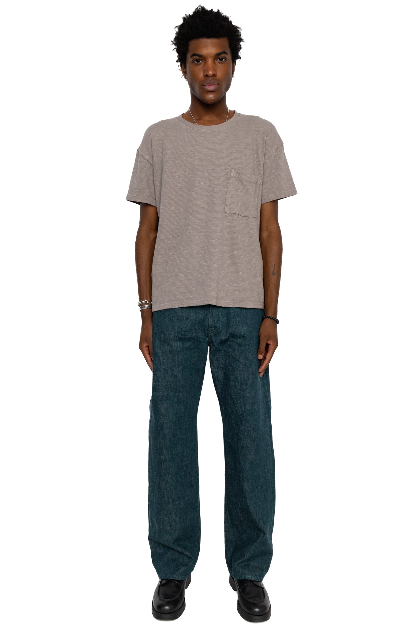 Kapital No.4 Plant Dye Denim 5P MONKEY TH – BLUE IN GREEN SOHO