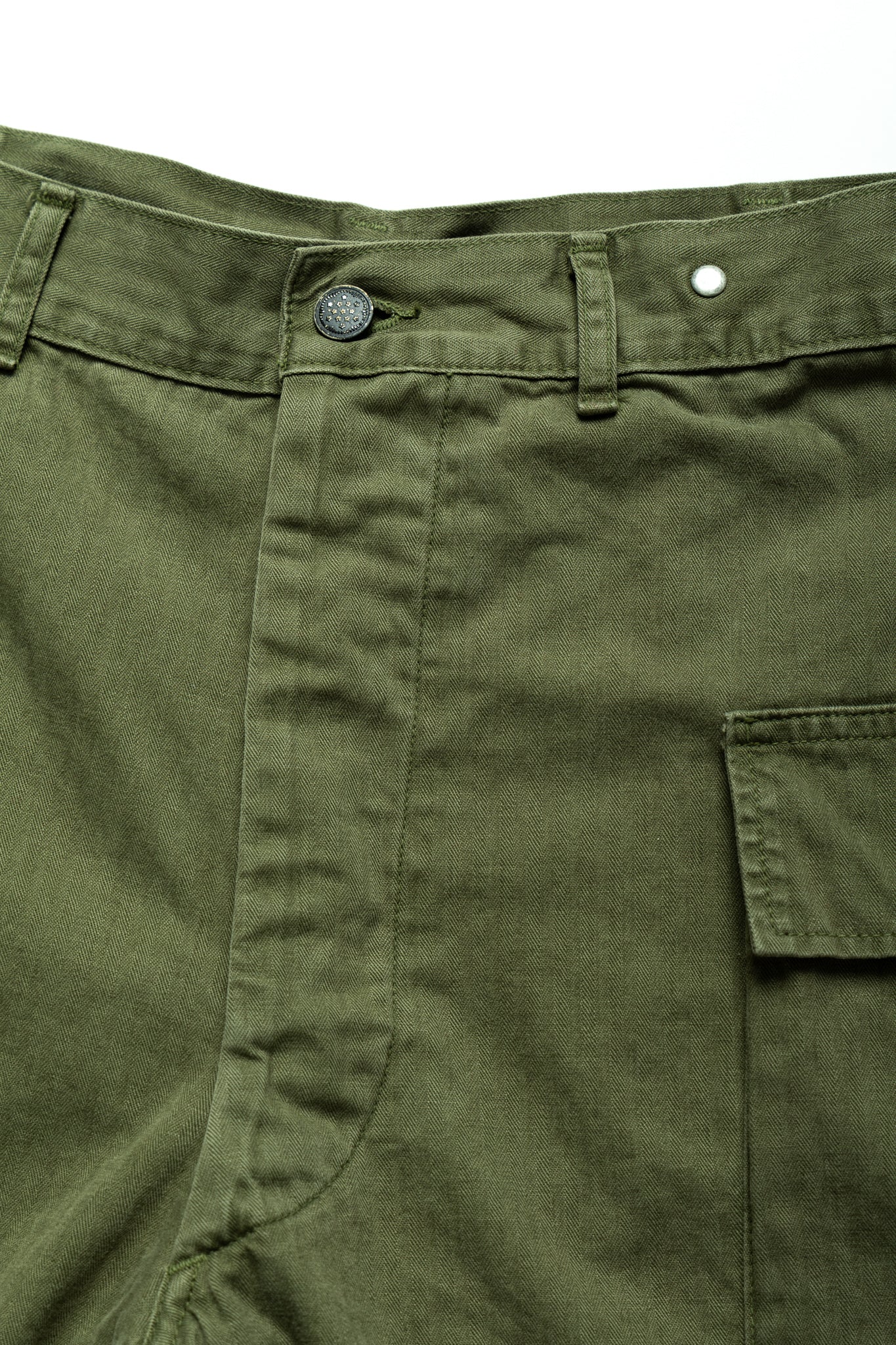 U.S. Army 2 Pocket Cargo Shorts - Army Green