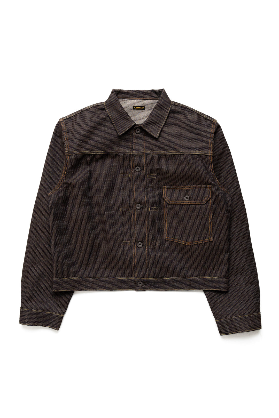 Kapital CENTURY DENIM 1st JKT - N5S (Kakishibu) – BLUE IN GREEN SOHO