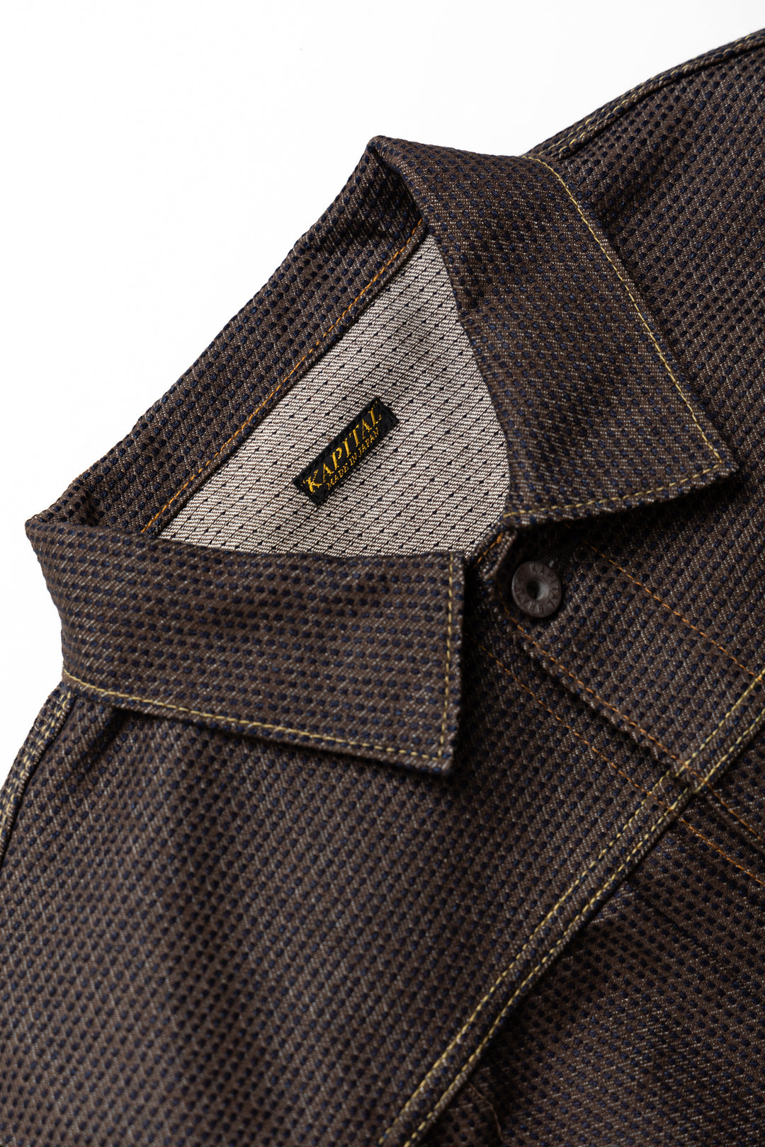 Kapital CENTURY DENIM 1st JKT - N5S (Kakishibu) – BLUE IN GREEN SOHO