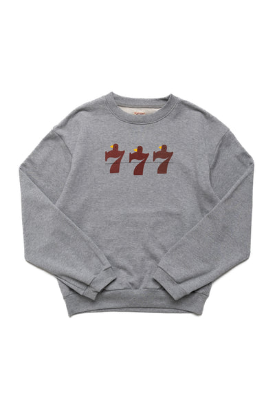 30/- SWT Knit Crew SWT (LUCKY BATTERY BIRD) - Grey