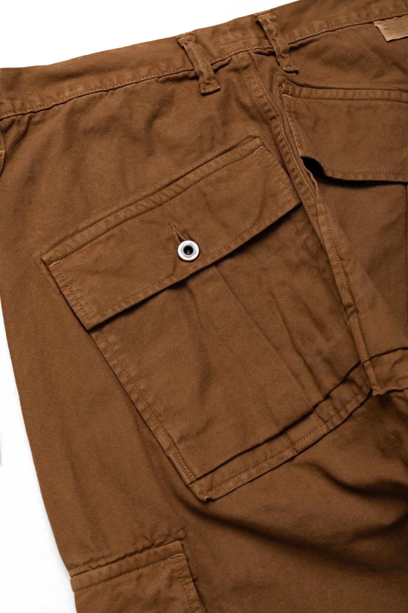 Light Canvas RINGOMAN Cargo Pants - Gold