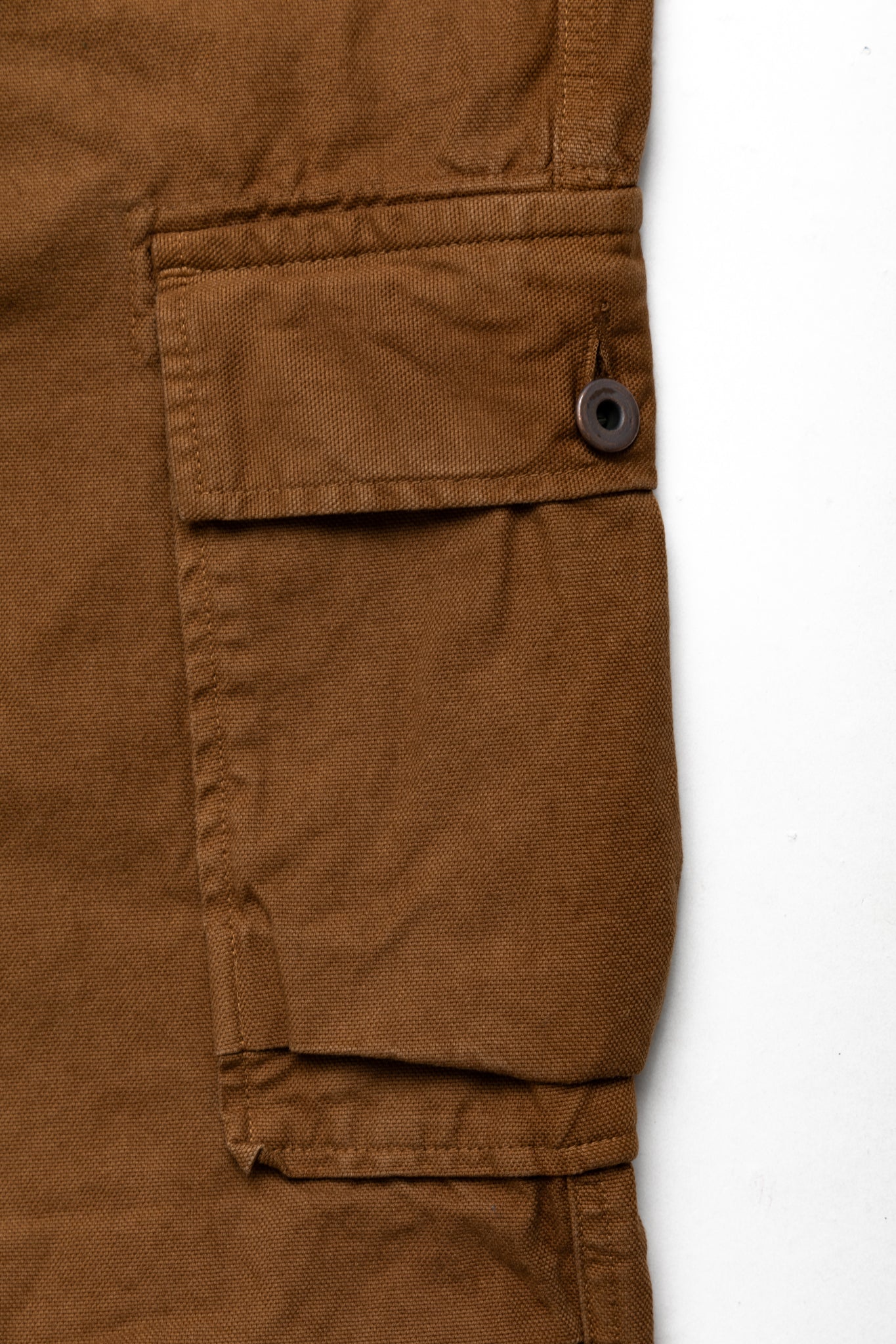 Light Canvas RINGOMAN Cargo Pants - Gold