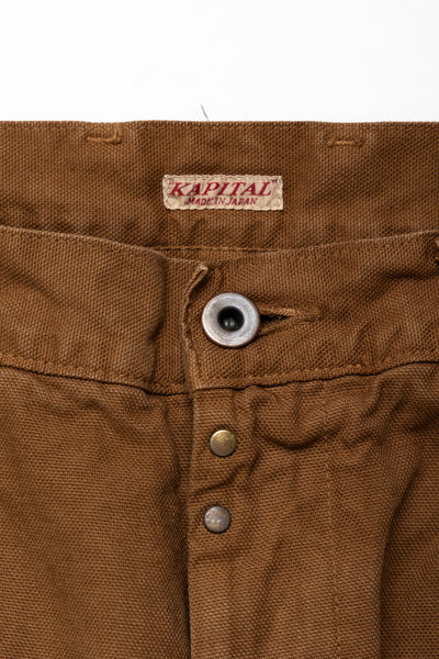 Light Canvas RINGOMAN Cargo Pants - Gold