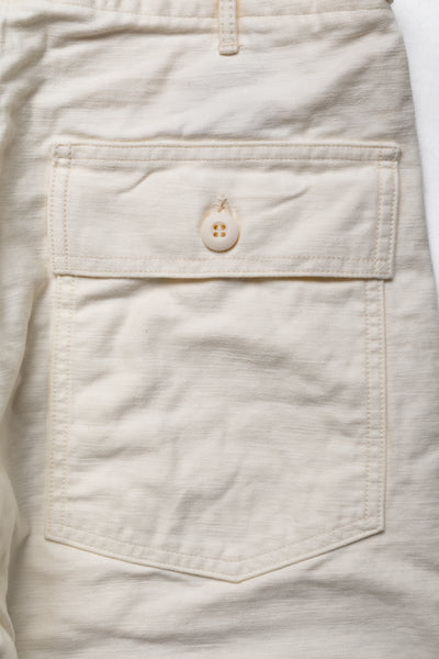 US Army Fatigue Pants (Regular Fit) - Ecru