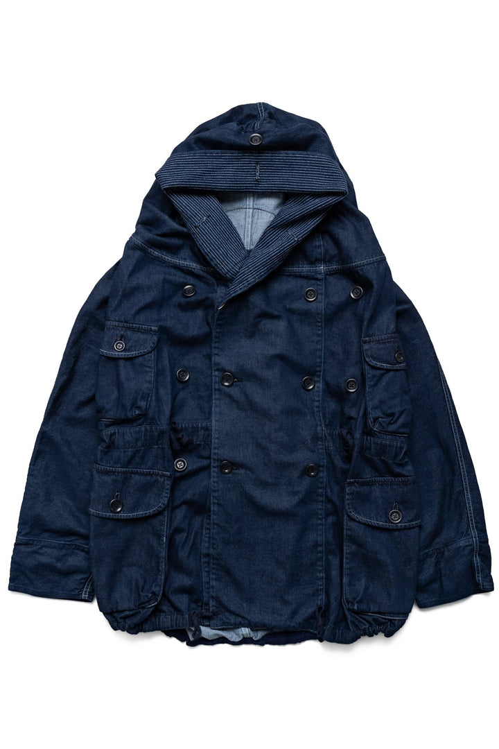 Kapital 10oz Denim RING Coat – BLUE IN GREEN SOHO