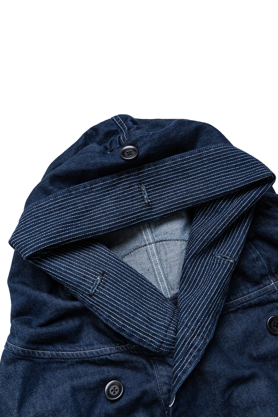 Kapital 10oz Denim RING Coat – BLUE IN GREEN SOHO