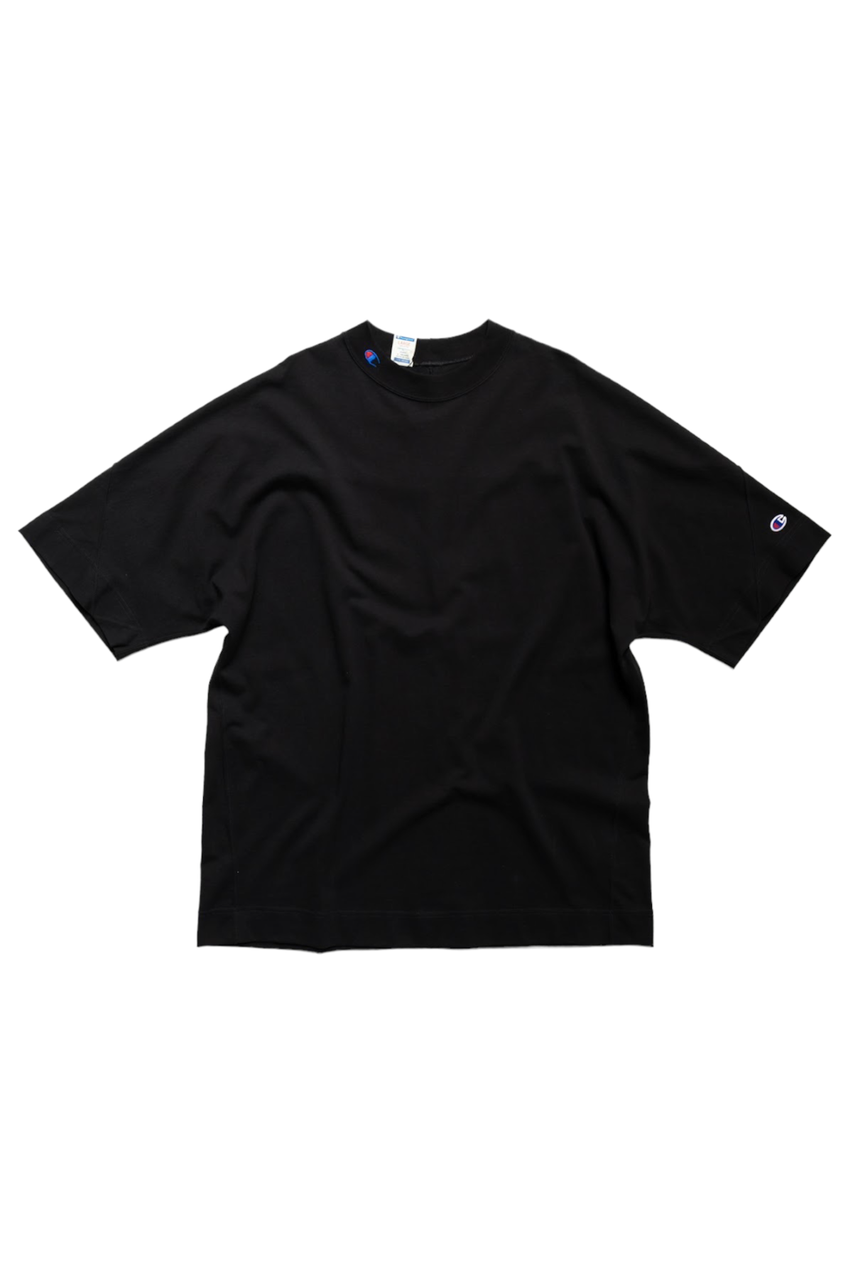 N. HOOLYWOOD x Champion Crewneck T-Shirt - Black