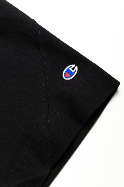 N. HOOLYWOOD x Champion Crewneck T-Shirt - Black