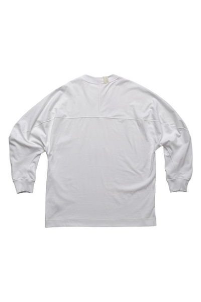 N. HOOLYWOOD x Champion Crewneck Long Sleeve T - White