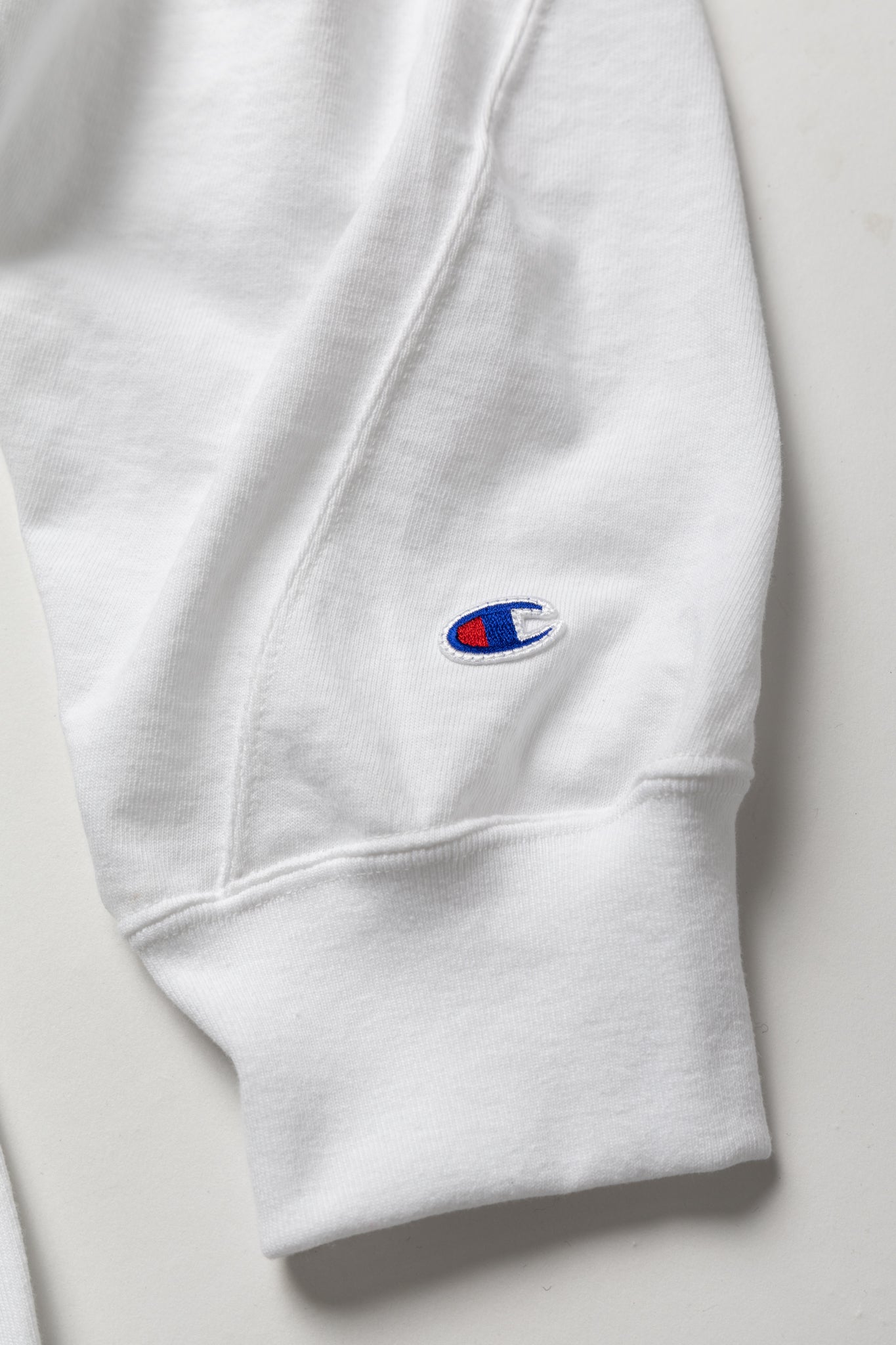 N. HOOLYWOOD x Champion Crewneck Long Sleeve T - White