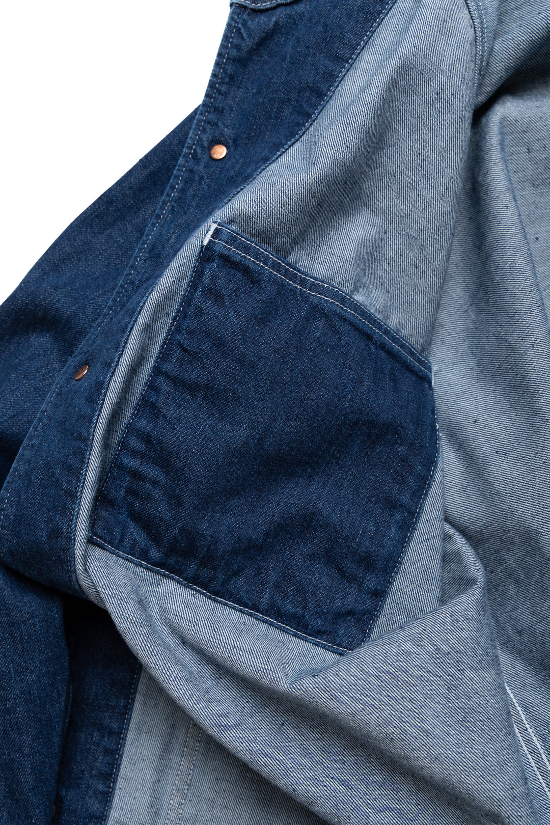THE UNION / THE BLUEST OVERALLS ST Coverall JKT – BLUE IN GREEN SOHO