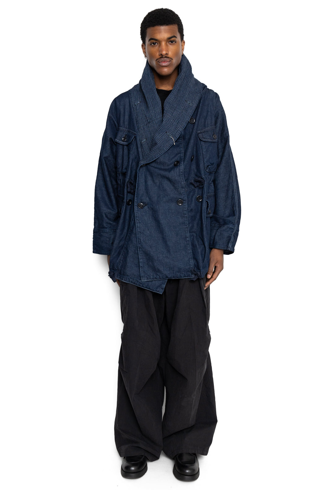 Kapital 10oz Denim RING Coat – BLUE IN GREEN SOHO