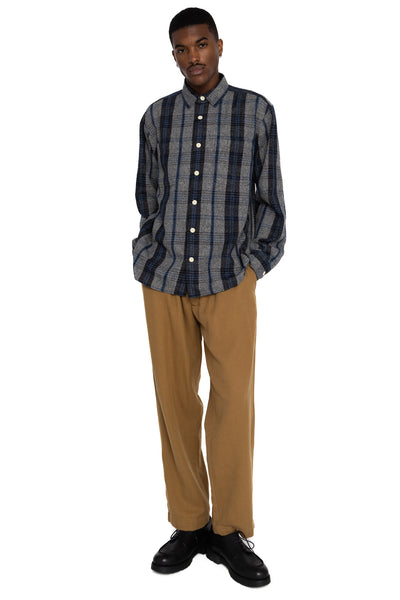 Round Tail Over Shirt - Grey