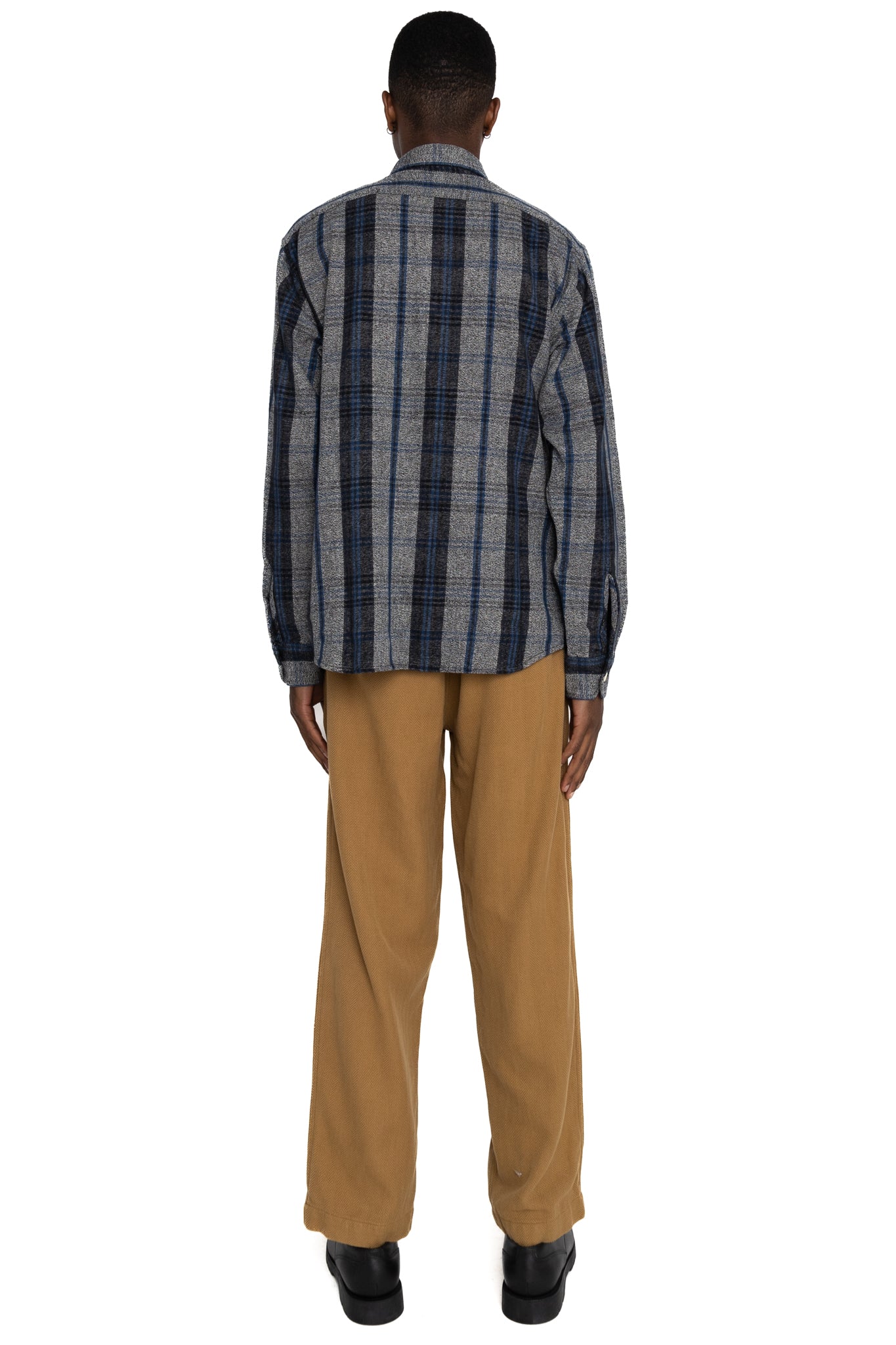 Round Tail Over Shirt - Grey