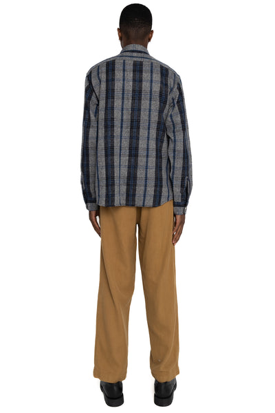 Round Tail Over Shirt - Grey