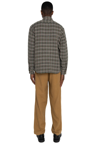 Round Tail Over Shirt - Beige