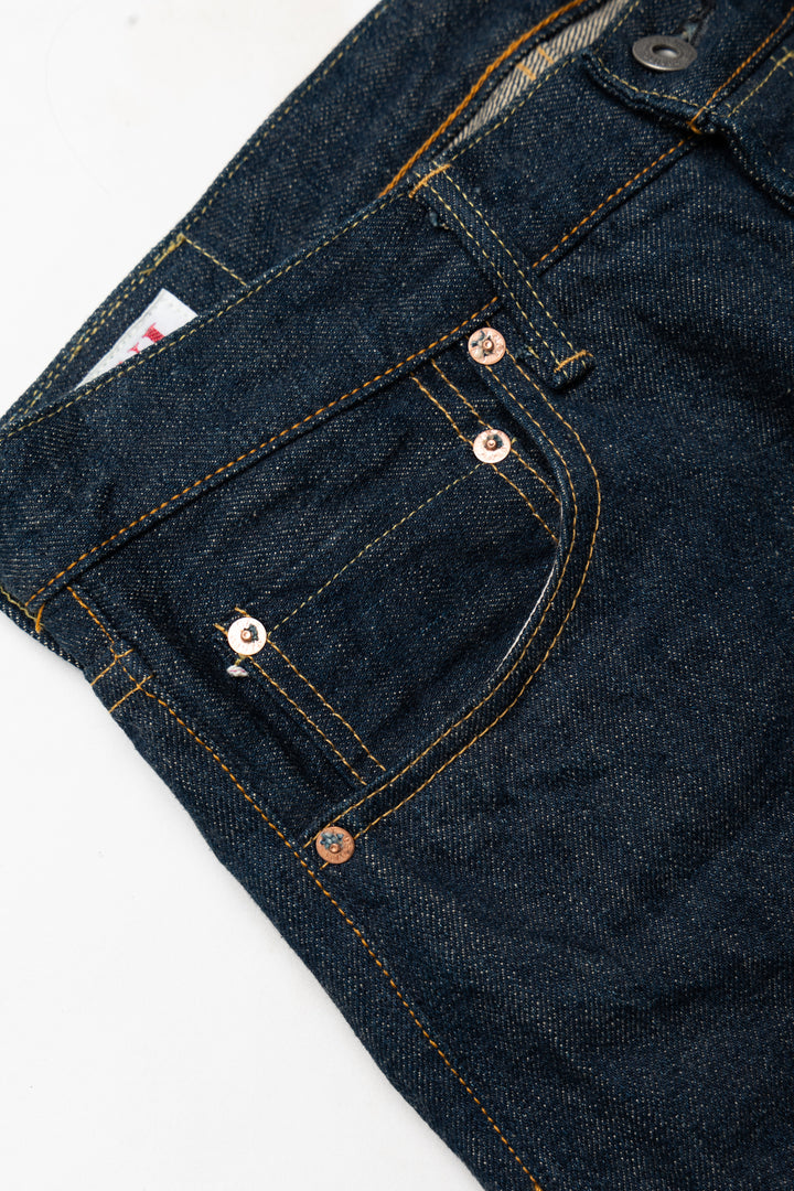 Oni Denim 622-Ishikawadai 15oz Relax Tapered – BLUE IN GREEN