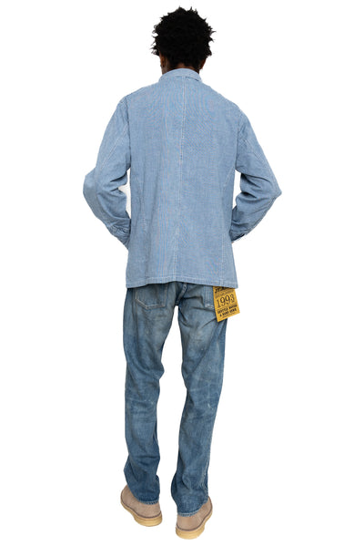 Early 1900s Pin Head Chore Jacket - Indigo