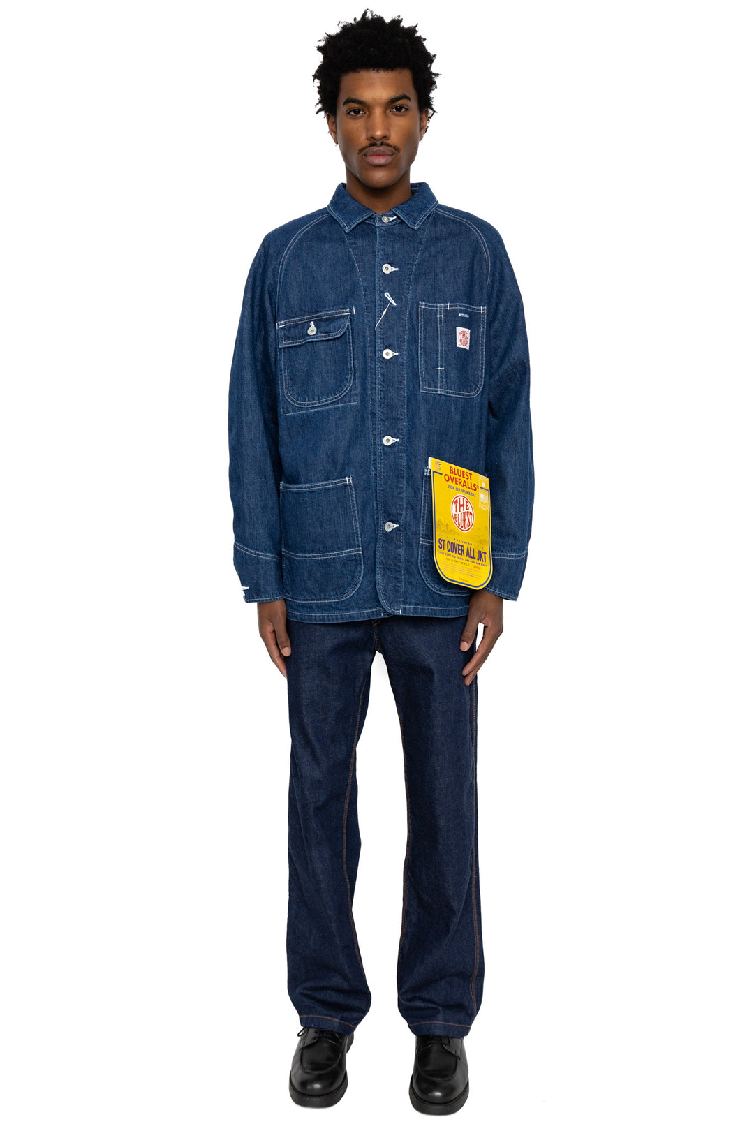THE UNION / THE BLUEST OVERALLS ST Coverall JKT – BLUE IN GREEN SOHO