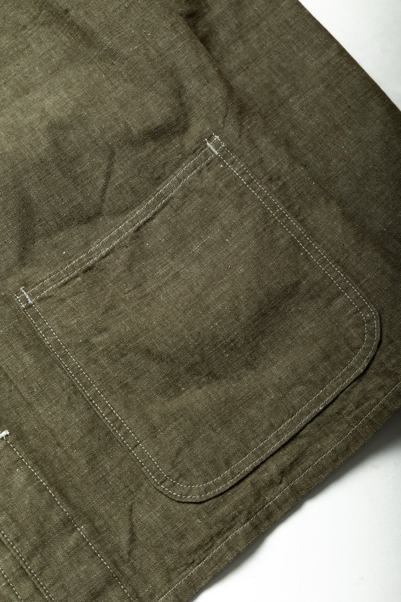 03101-HCKOL 8.3oz Heavy Chambray Coverall - Khaki Olive