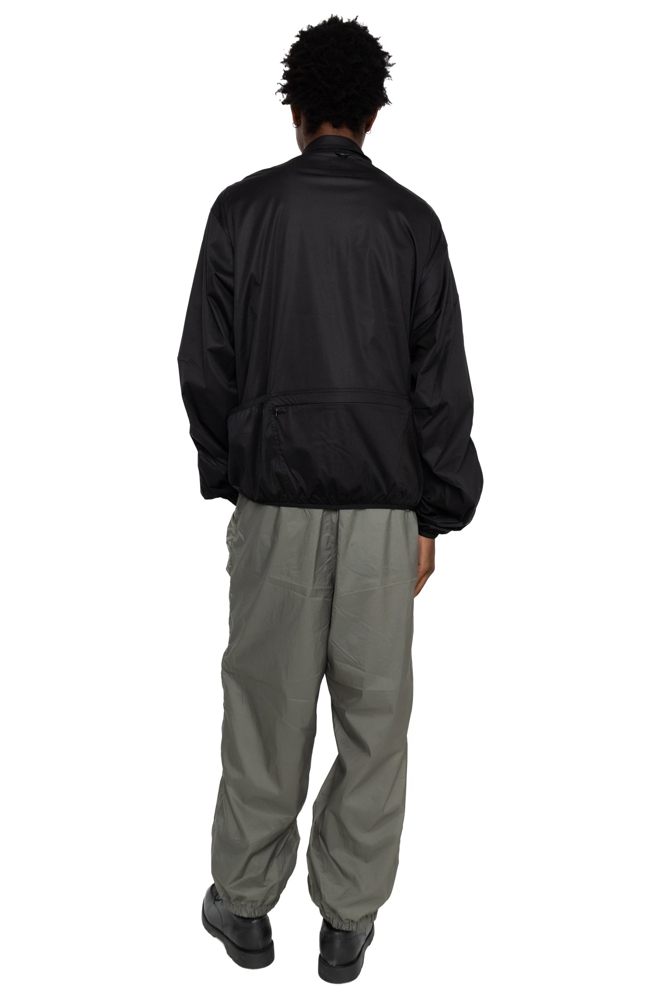 Tech Wind Shell Pants - Wolfgrey