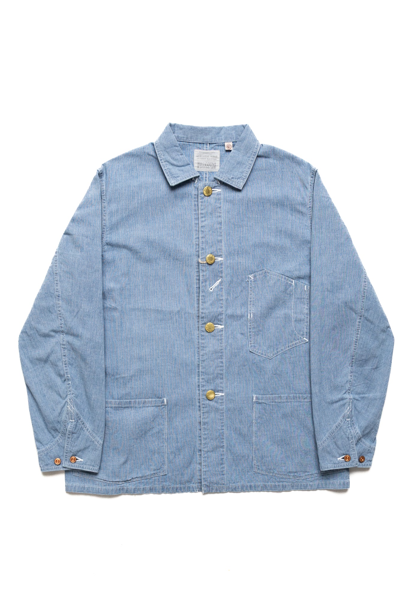 Early 1900s Pin Head Chore Jacket - Indigo