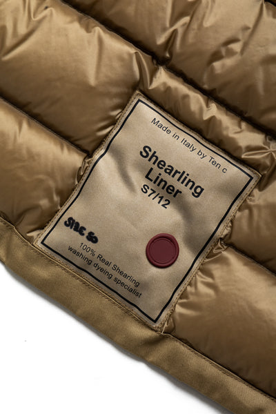 Shearling Liner - Light Khaki