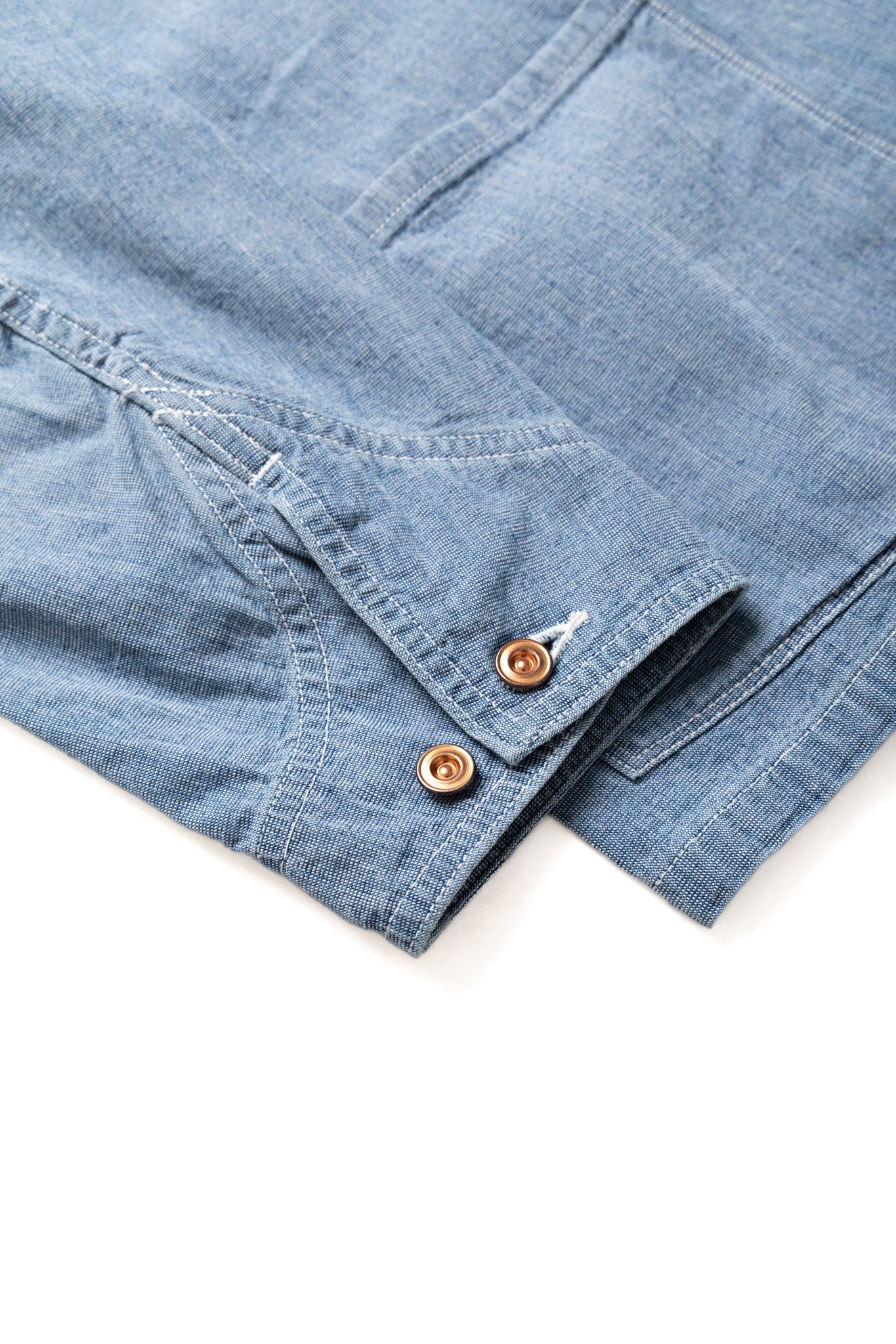 Early 1900s Pin Head Chore Jacket - Indigo