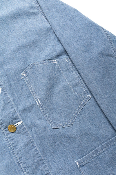 Early 1900s Pin Head Chore Jacket - Indigo