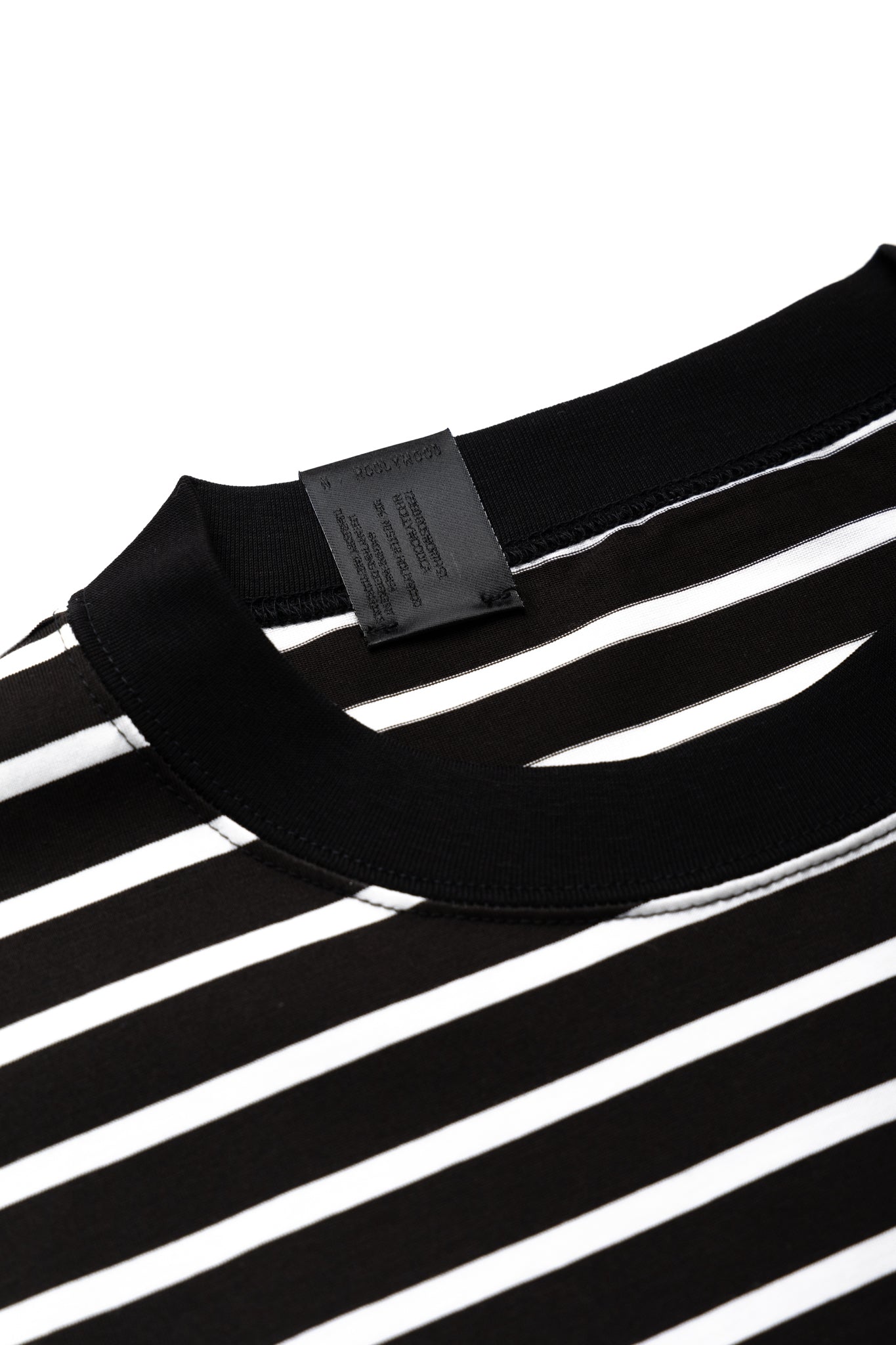 Stripe T-Shirt - Black x White