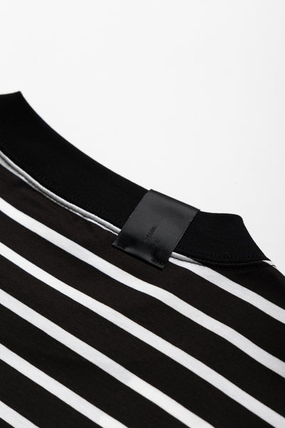 Stripe T-Shirt - Black x White