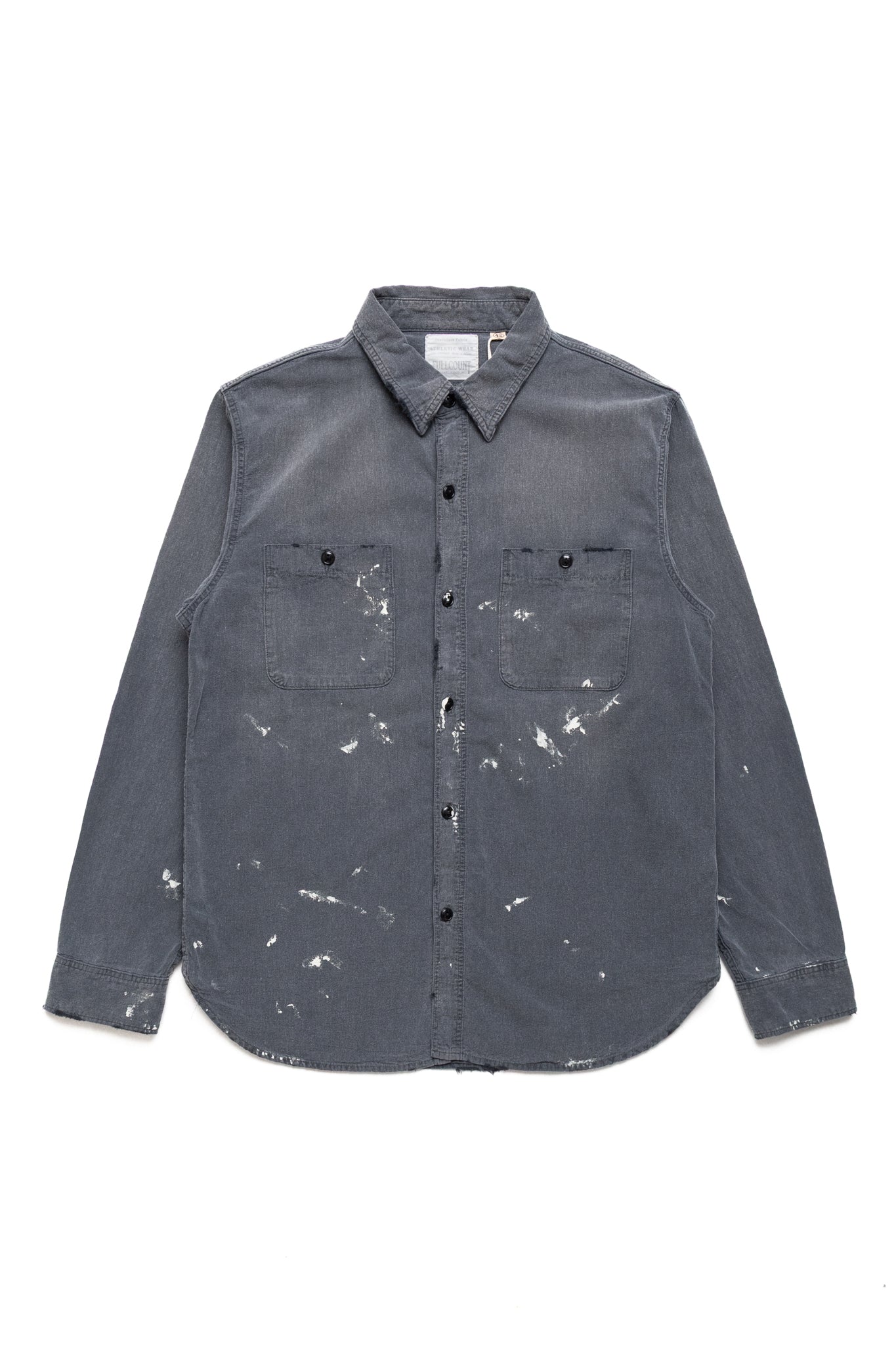 Chambray Shirt "Aging" - Black