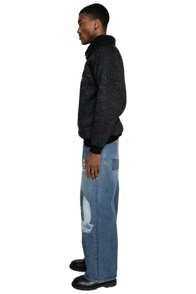 14oz Denim PORT Baggy Pants (HIPPIE Champetre Remake)