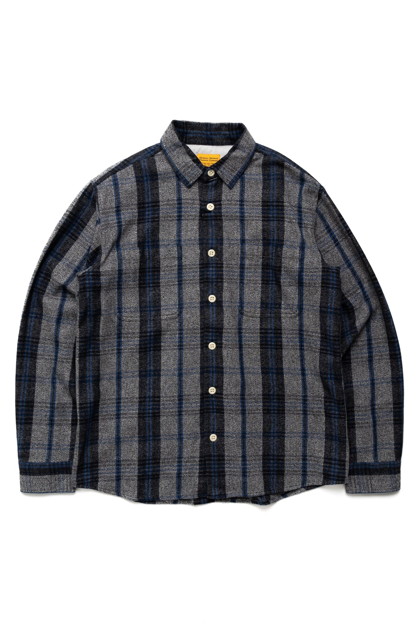 Round Tail Over Shirt - Grey