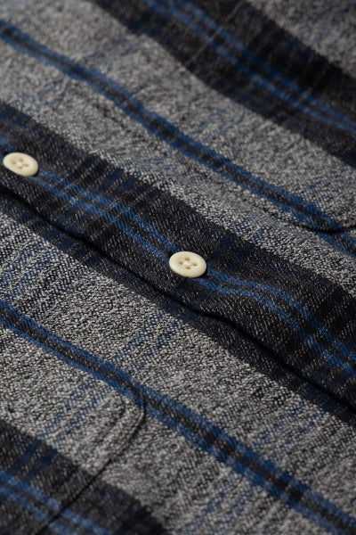 Round Tail Over Shirt - Grey
