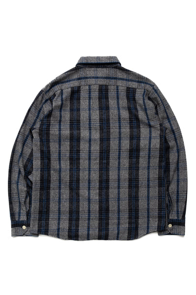 Round Tail Over Shirt - Grey