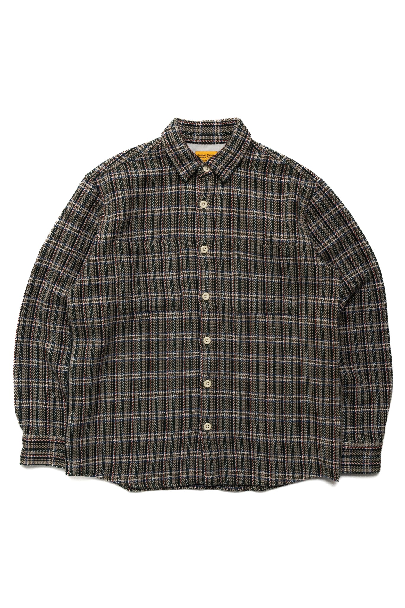 Round Tail Over Shirt - Beige