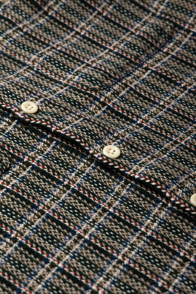 Round Tail Over Shirt - Beige