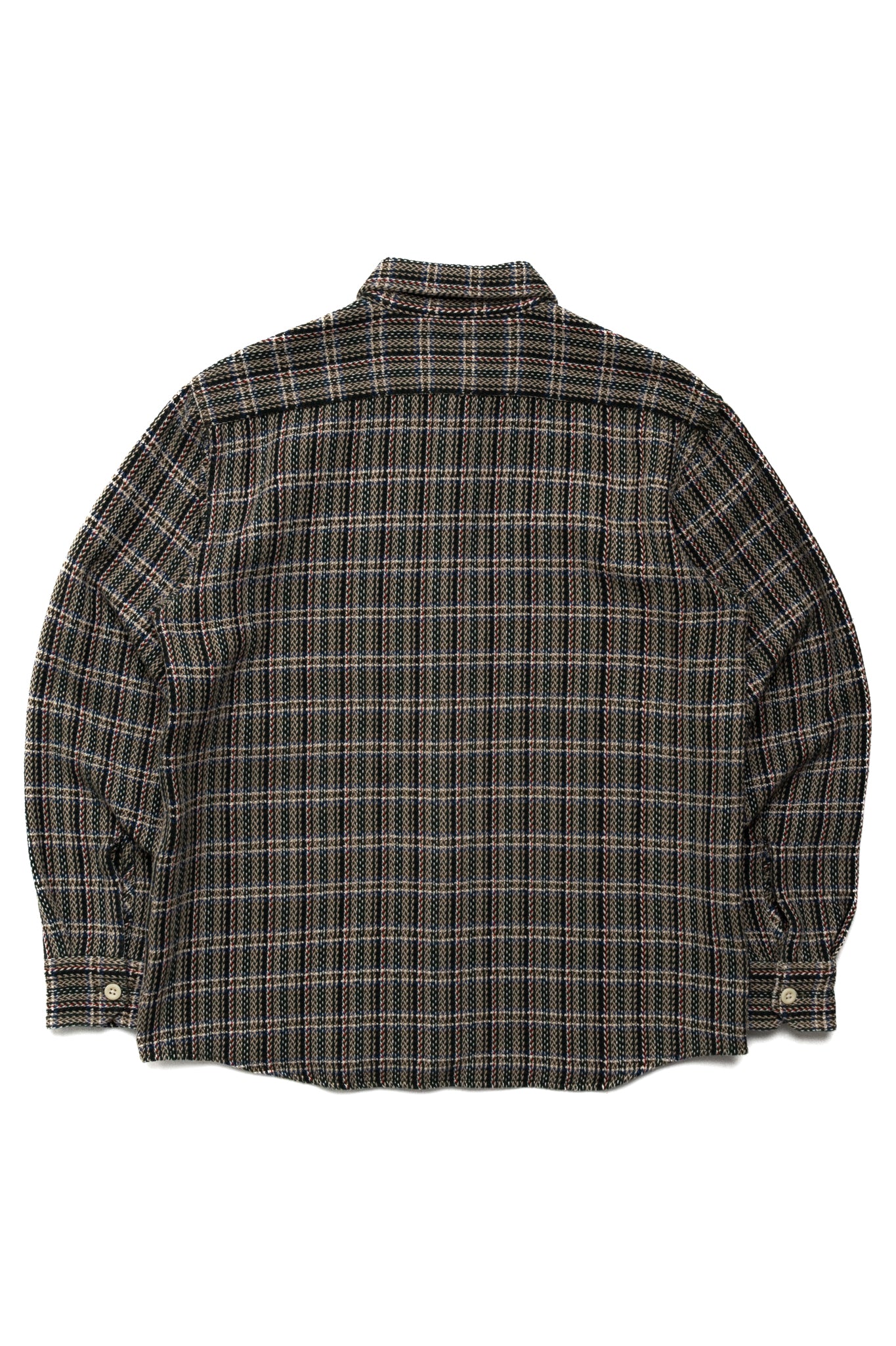 Round Tail Over Shirt - Beige